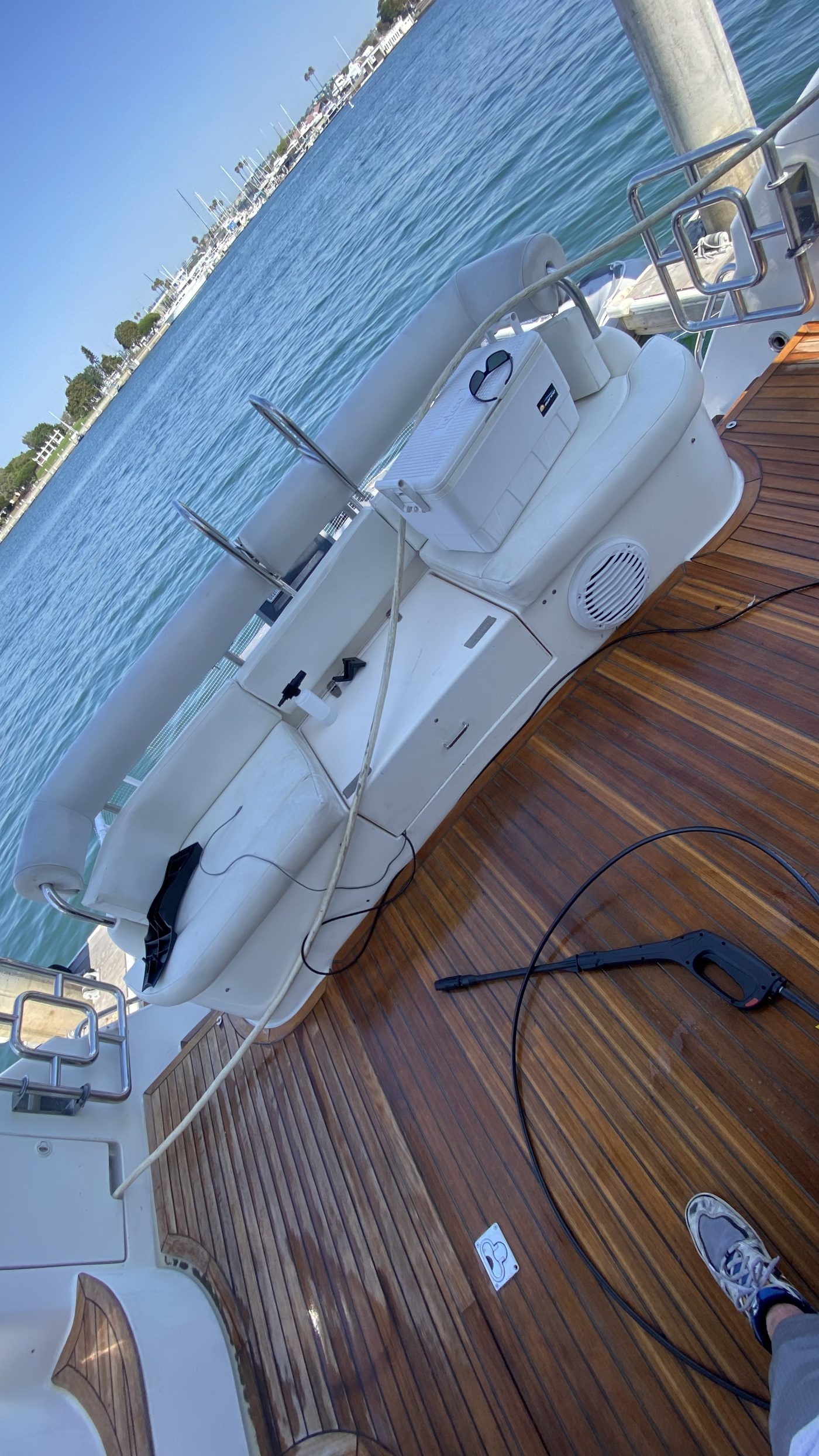 Teak deck restoration and boat maintenance — Wisconsin marine services